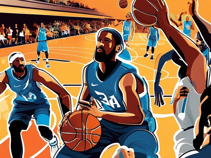 来了！杨瀚森接队友卡马拉传球，双手勉扣，拿下NBA季前首分！